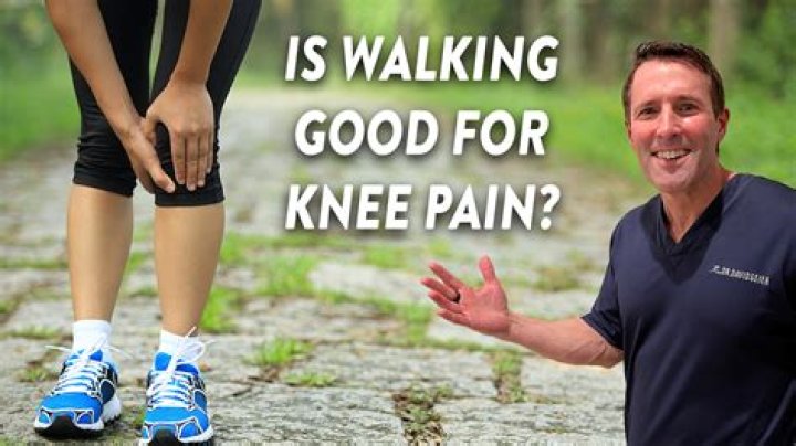 Is walking good for inner knee pain?
