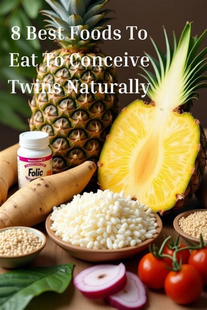 What foods help conceive twins?